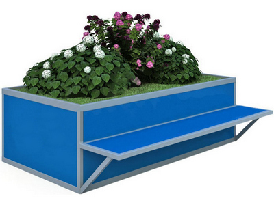 Элемент для скейт площадки Garden Bench